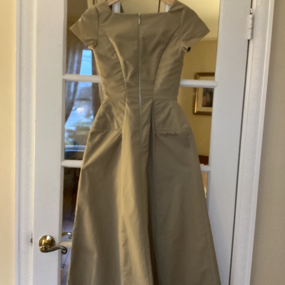 Lake Studio cotton poplin dress khaki colored EU38 - Picture 2 of 4